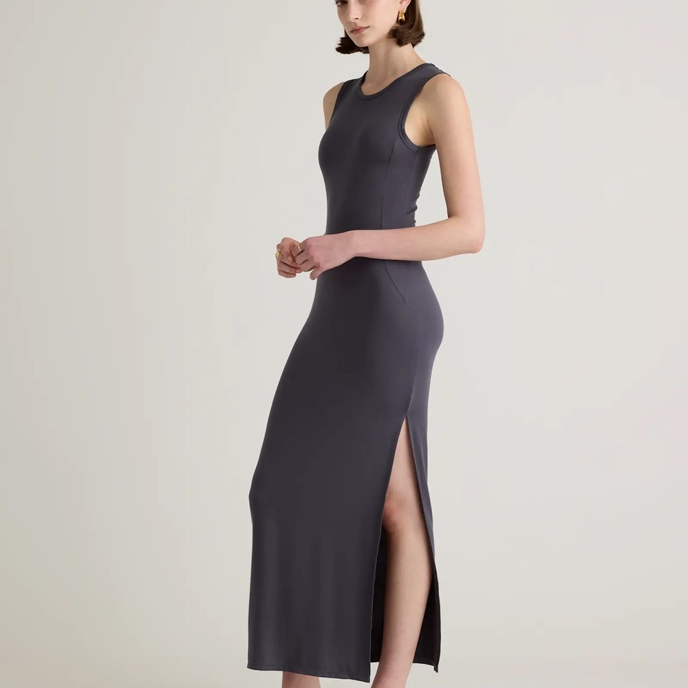 Quince Tencel Jersey Maxi Tank Dress - Picture 6 of 7